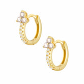 Bohomoon Stainless Steel Victoria Hoop Earrings