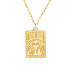 BohoMoon Stainless Steel Virtue Necklace Gold
