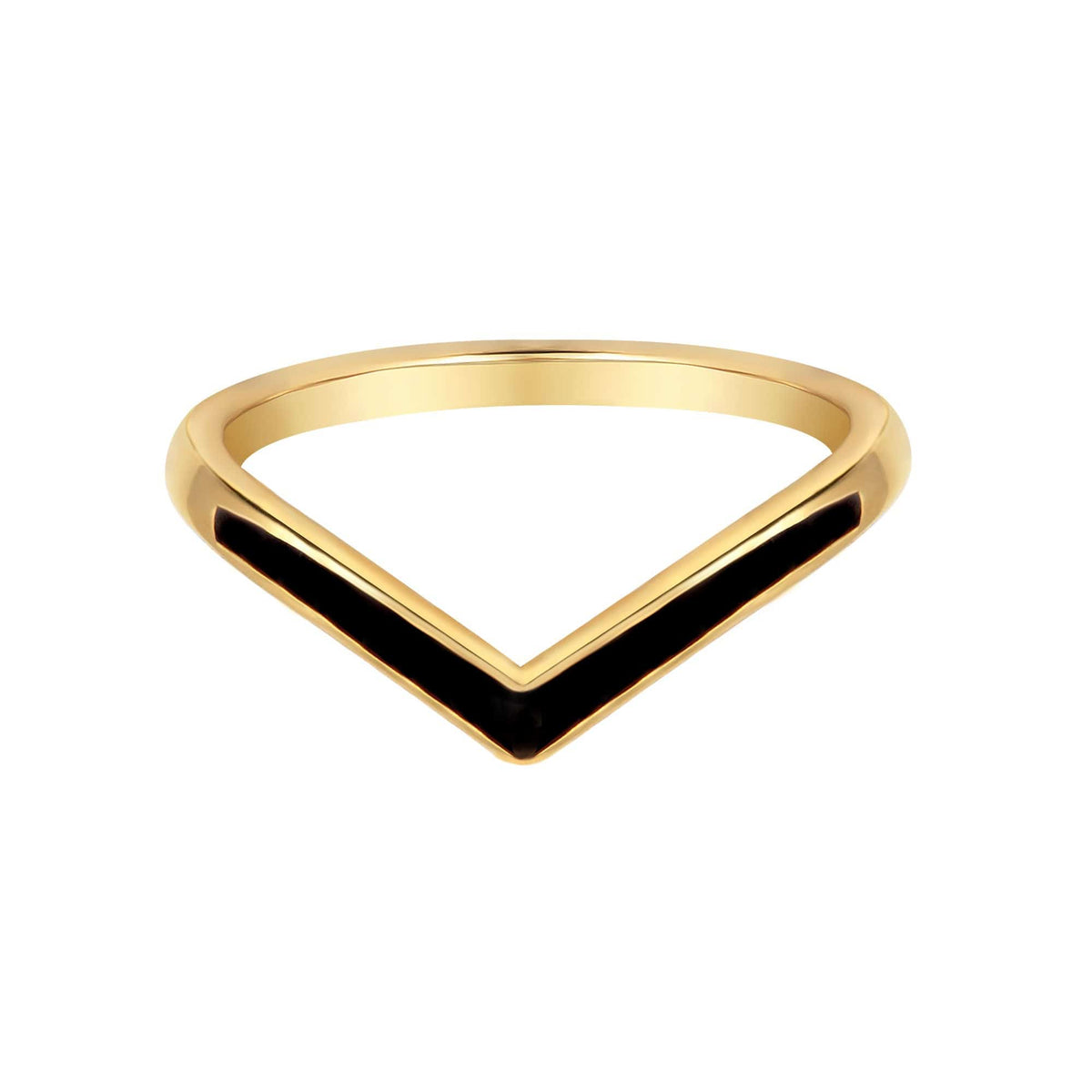 BohoMoon Stainless Steel Vivian Ring Gold / US 6 / UK L / EUR 51 (small)