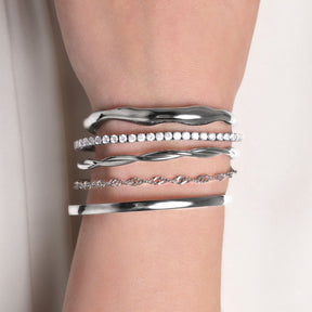 Bohomoon Stainless Steel Waterwave Bracelet