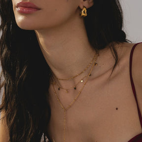 Bohomoon Stainless Steel Waterwave Chain