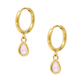 BOHOMOON Stainless Steel Whisper Hoop Earrings Gold