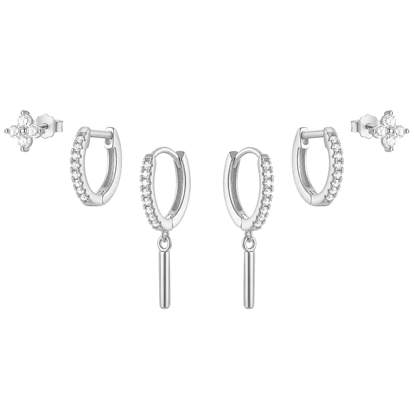 Bohomoon Stainless Steel Whitney Earring Set