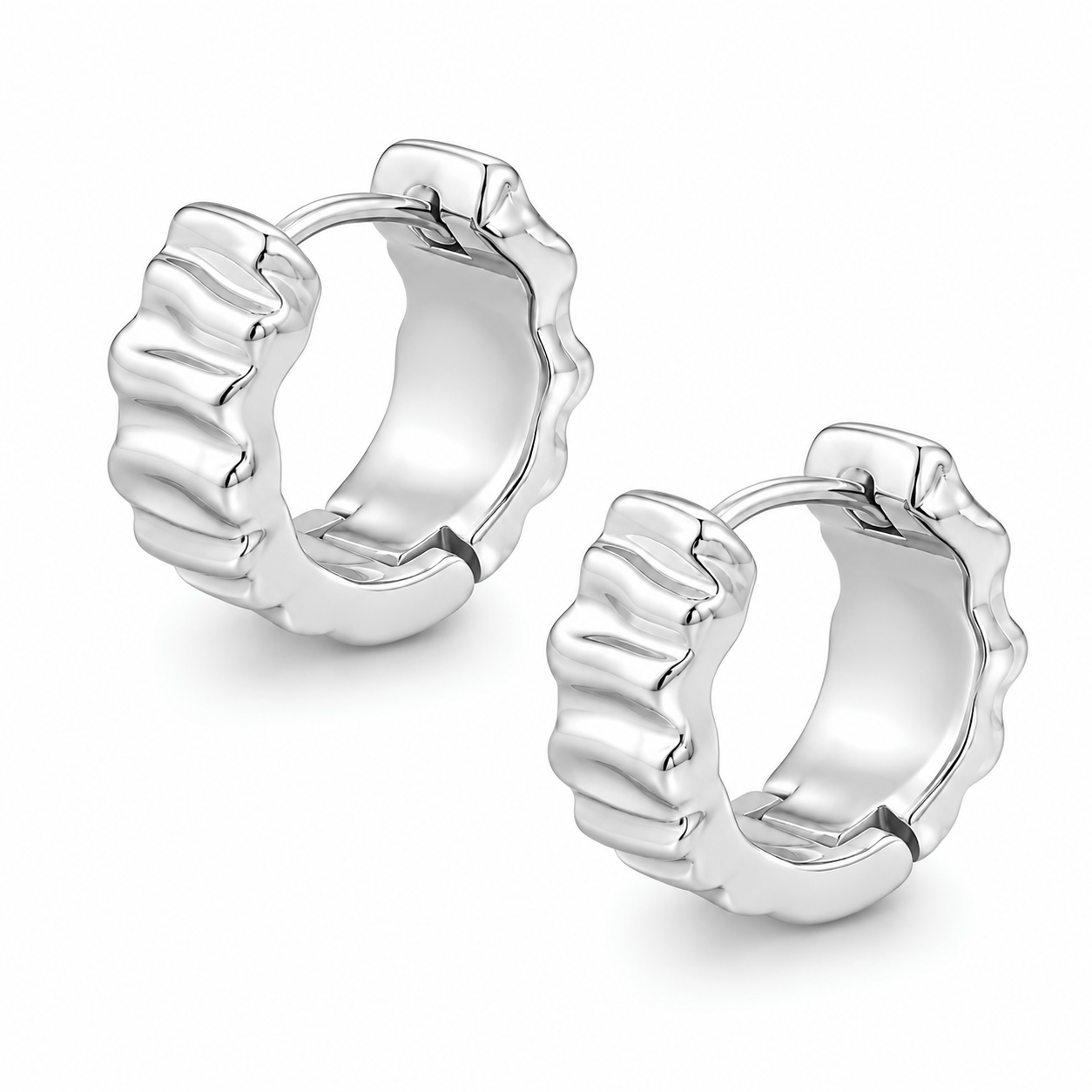 Bohomoon Stainless Steel Winnie Hoop Earrings