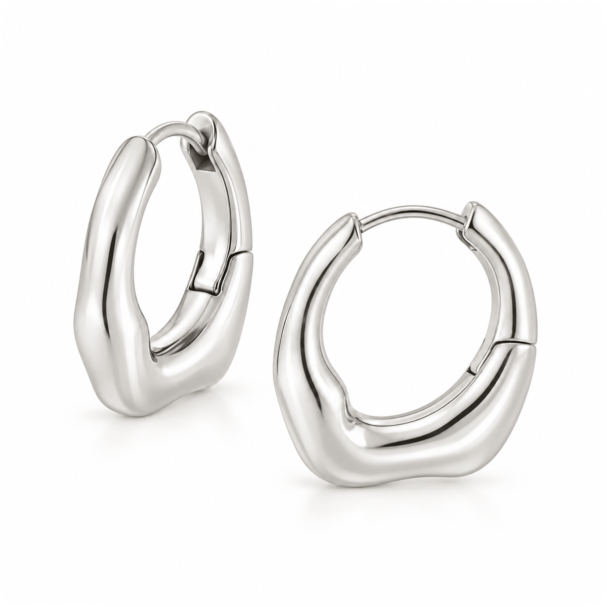 Bohomoon Stainless Steel Wonder Hoop Earrings