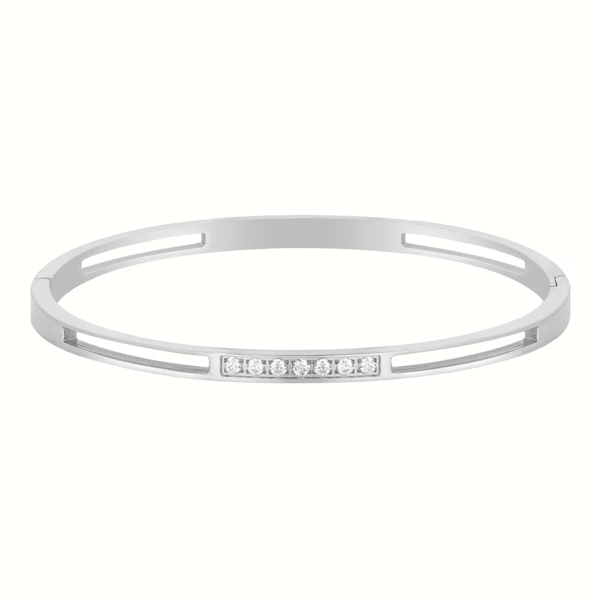 BohoMoon Stainless Steel Yasmine Bracelet Silver