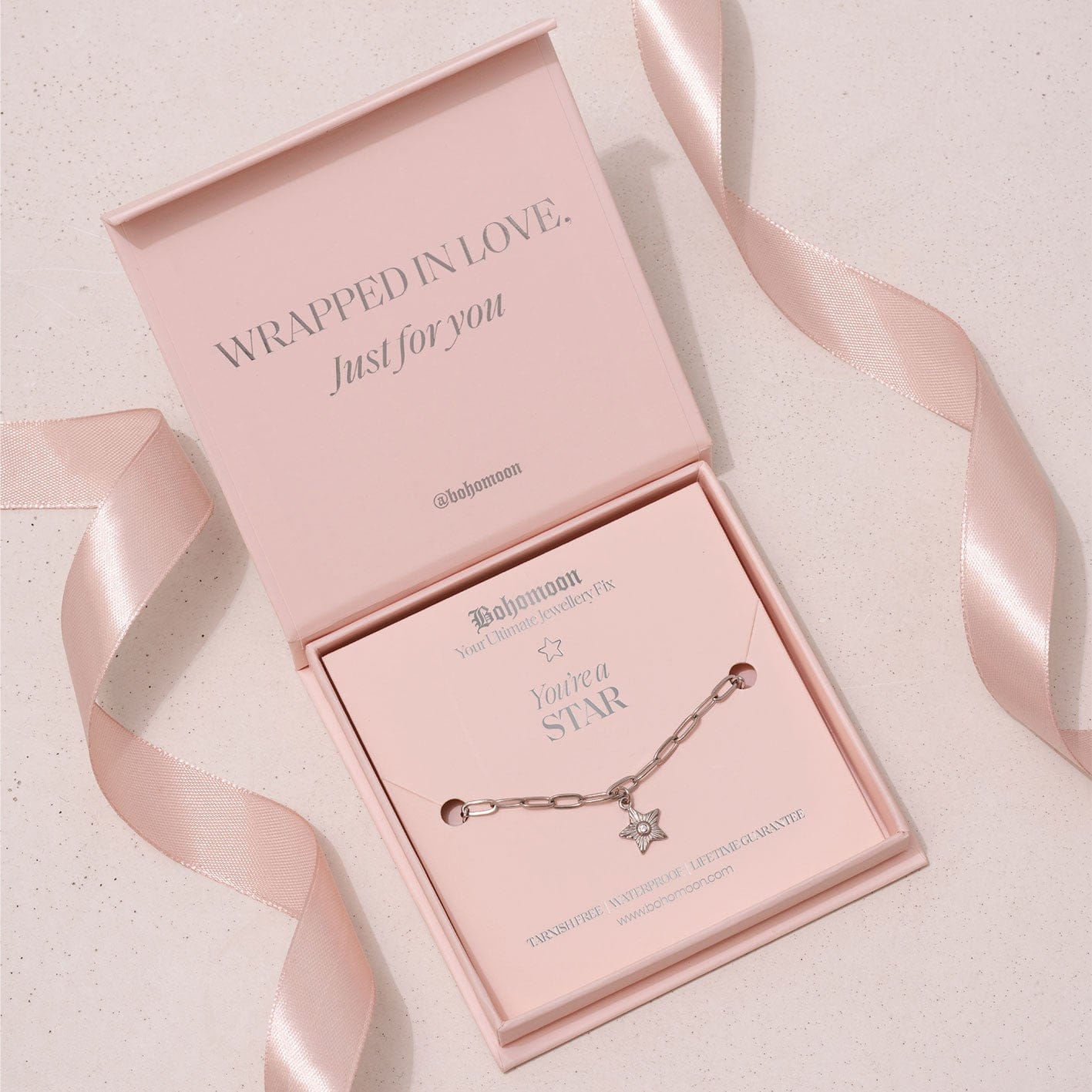 Bohomoon Stainless Steel You're A Star Bracelet