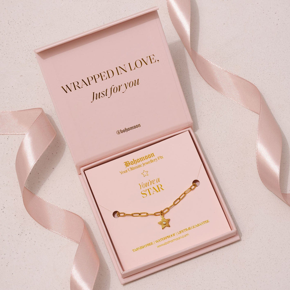Bohomoon Stainless Steel You're A Star Bracelet