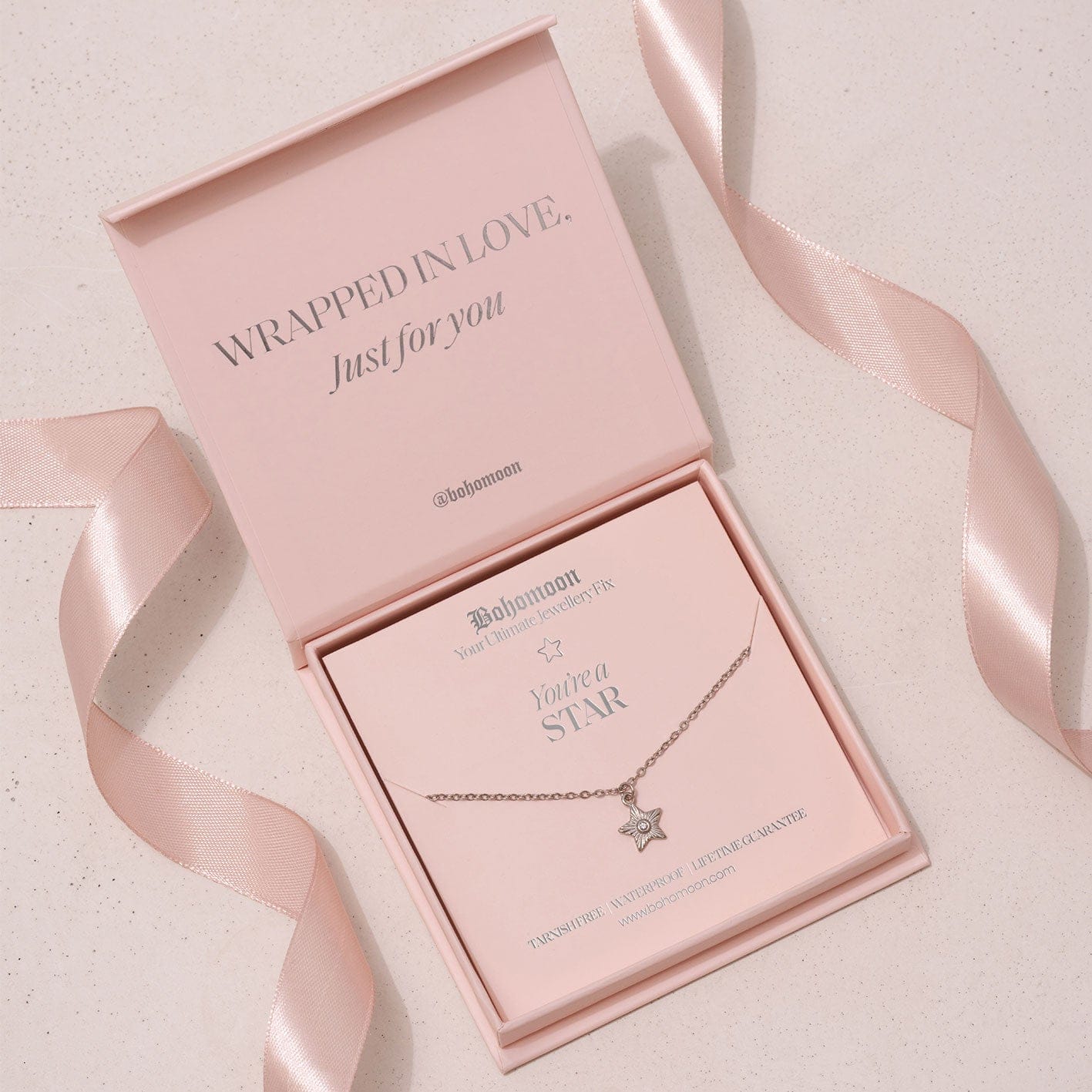 Bohomoon Stainless Steel You're A Star Necklace