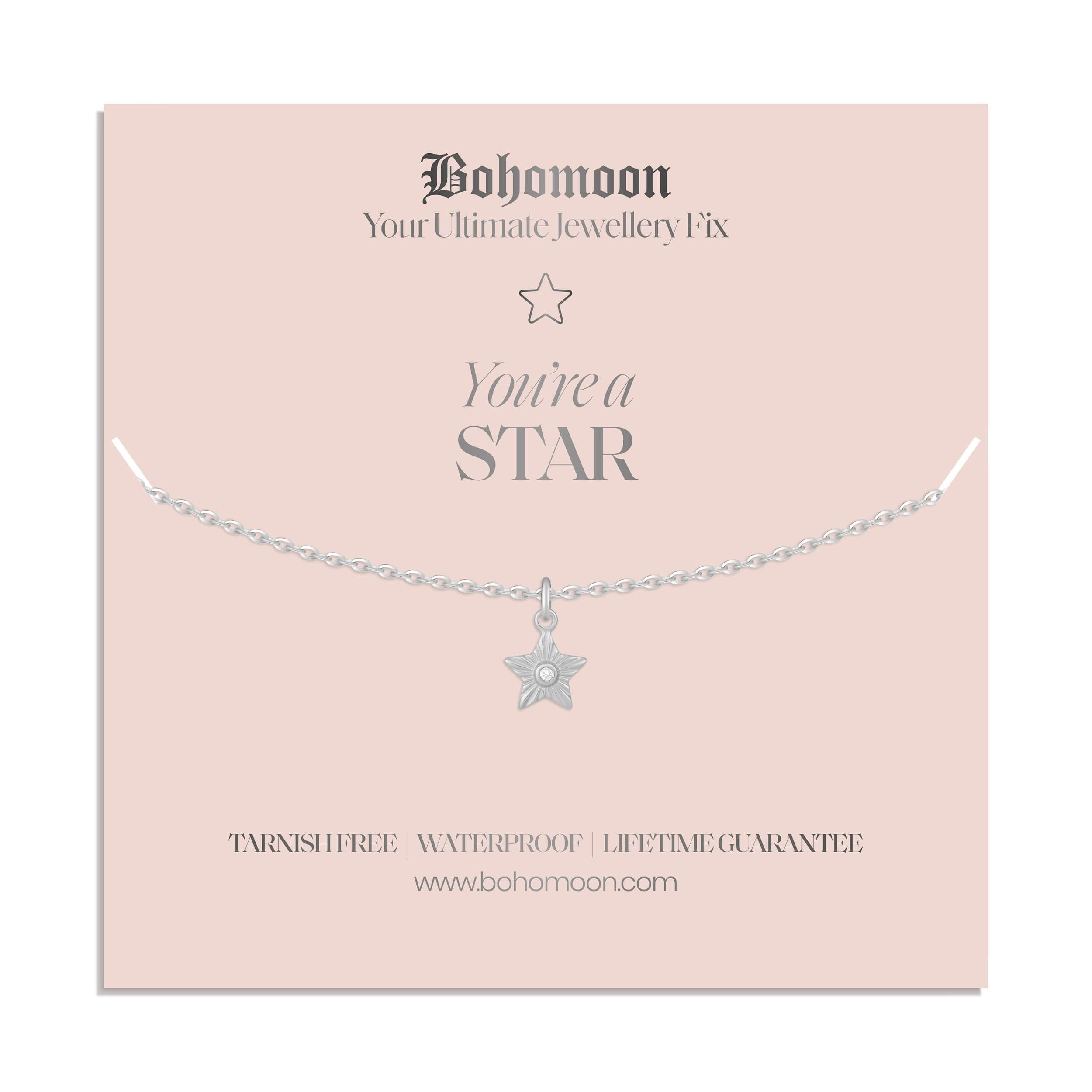 Bohomoon Stainless Steel You're A Star Necklace
