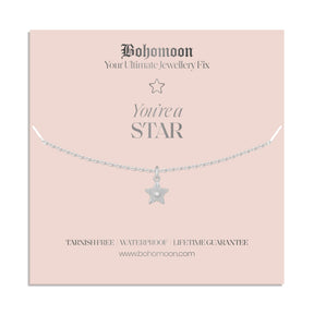 Bohomoon Stainless Steel You're A Star Necklace