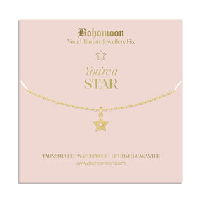 Bohomoon Stainless Steel You're A Star Necklace