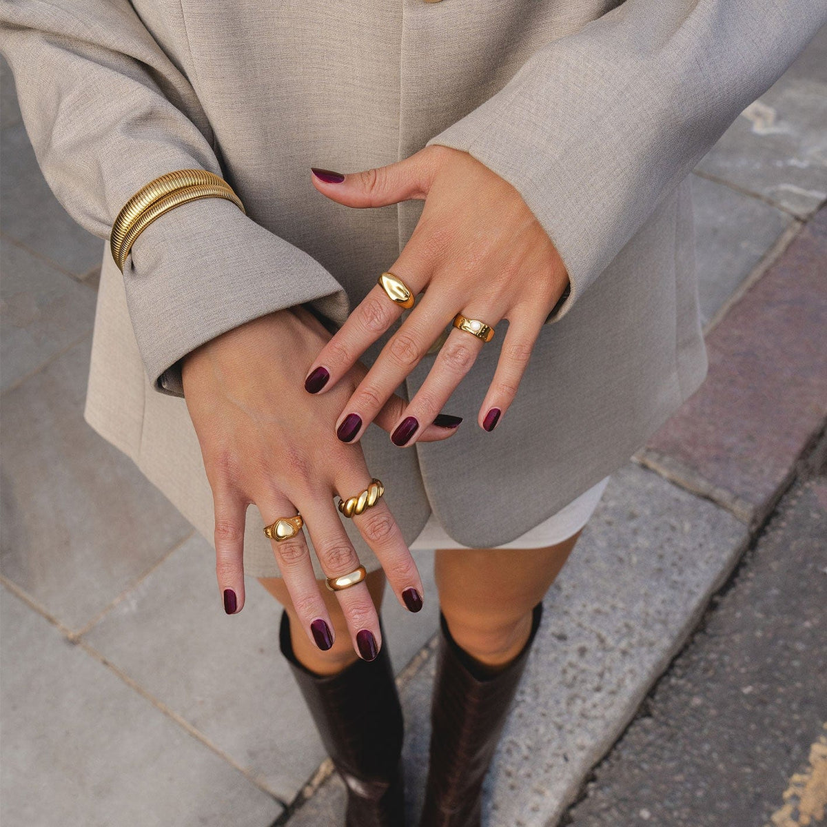 Bohomoon Stainless Steel Yours Truly Ring