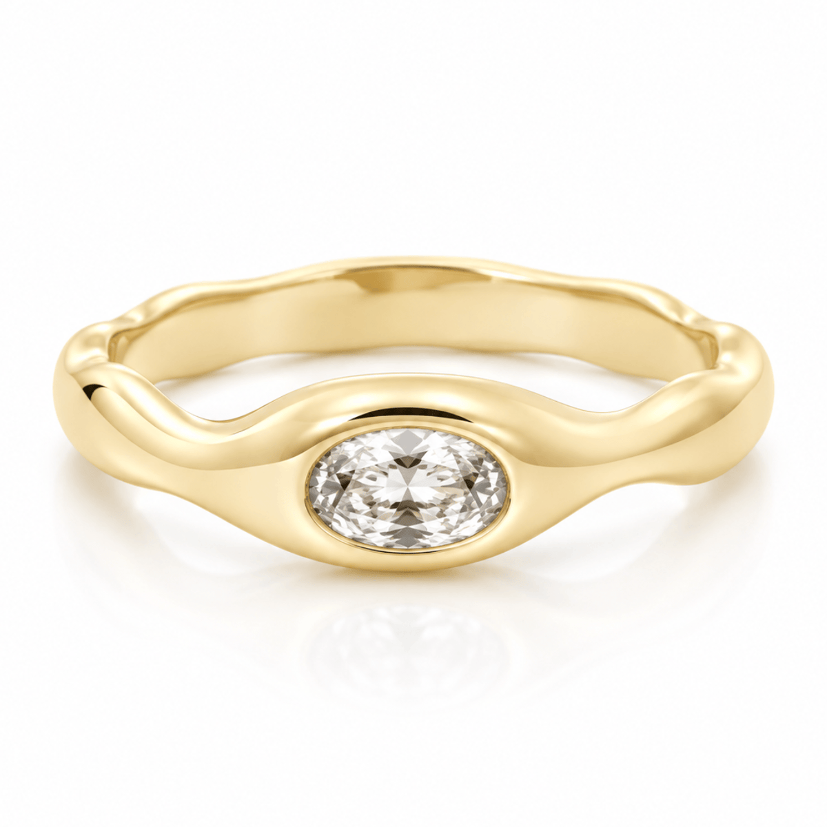 Bohomoon Stainless Steel Zen Ring