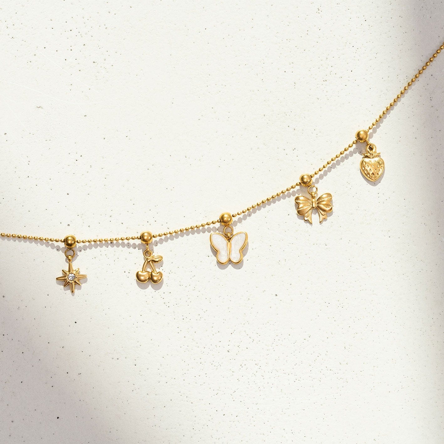 Bohomoon Stainless Steel Bow Charm