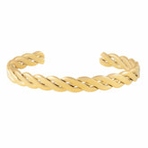 BohoMoon Stainless Steel Crete Cuff Bracelet Gold