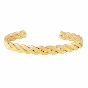 BohoMoon Stainless Steel Crete Cuff Bracelet Gold
