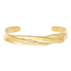 BohoMoon Stainless Steel Bali Cuff Bracelet Gold