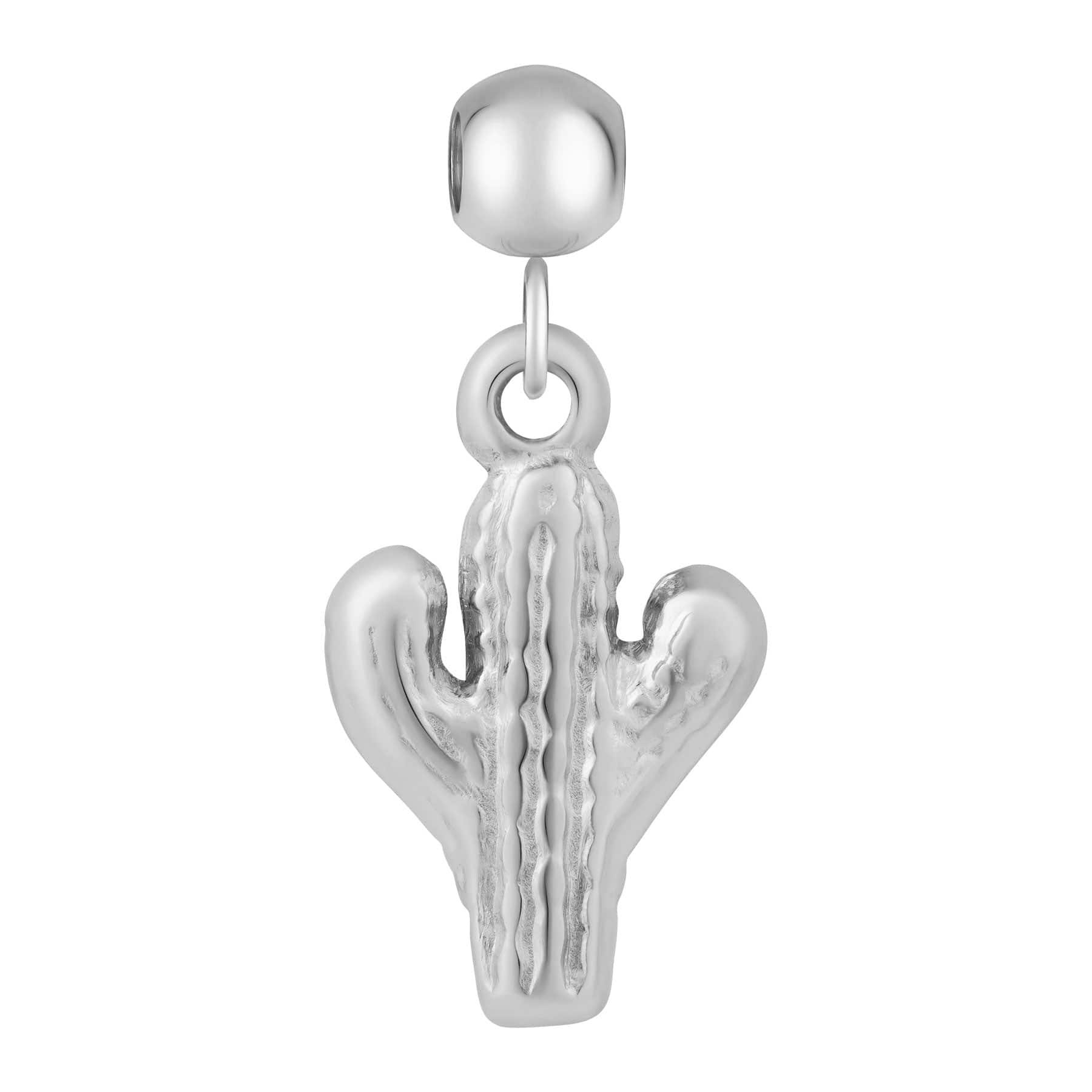 Bohomoon Stainless Steel Cactus Charm