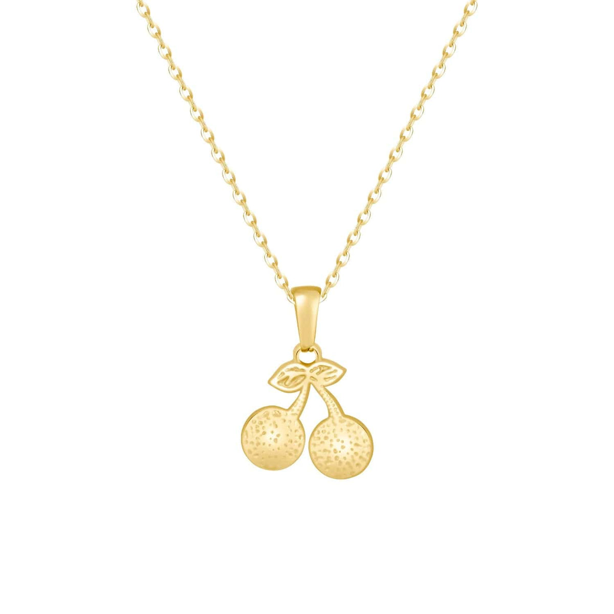 Bohomoon Stainless Steel Cherry Necklace