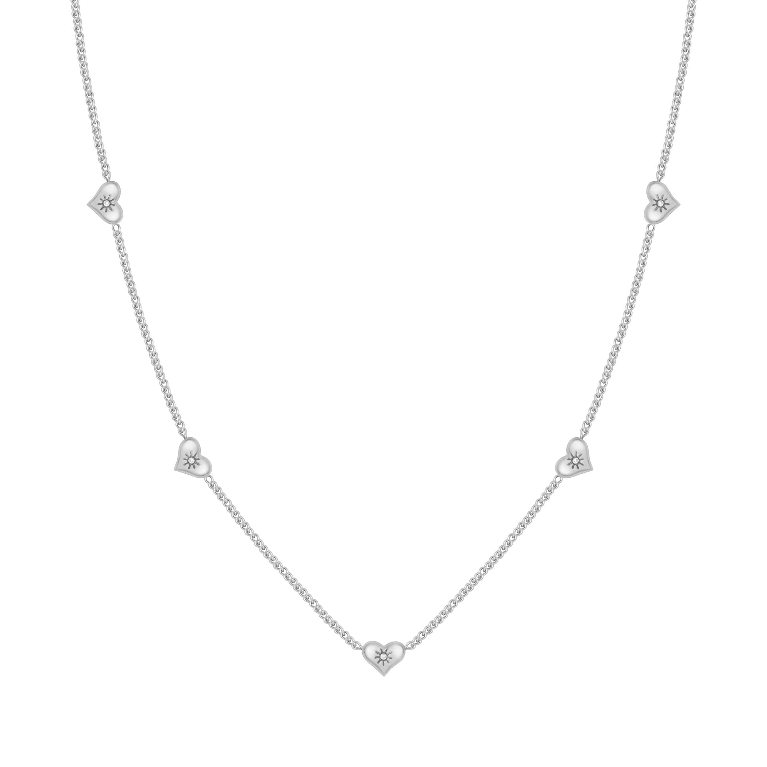 Bohomoon Stainless Steel Clara Heart Necklace