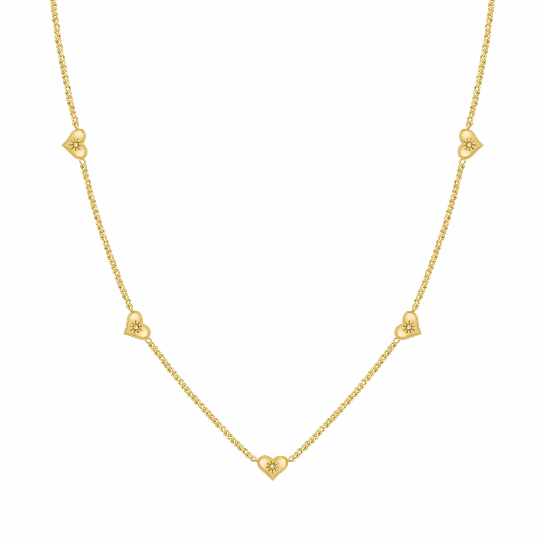 Bohomoon Stainless Steel Clara Heart Necklace