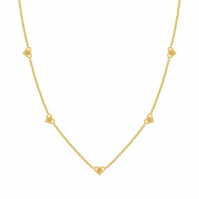 Bohomoon Stainless Steel Clara Heart Necklace