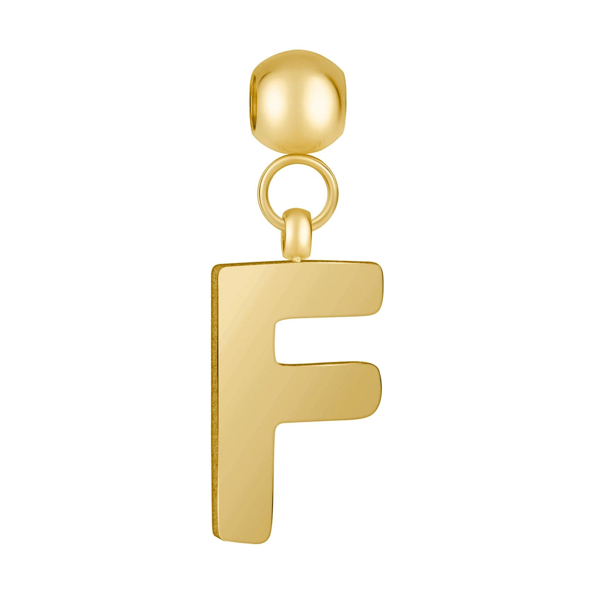 Bohomoon Stainless Steel Classic F Charm