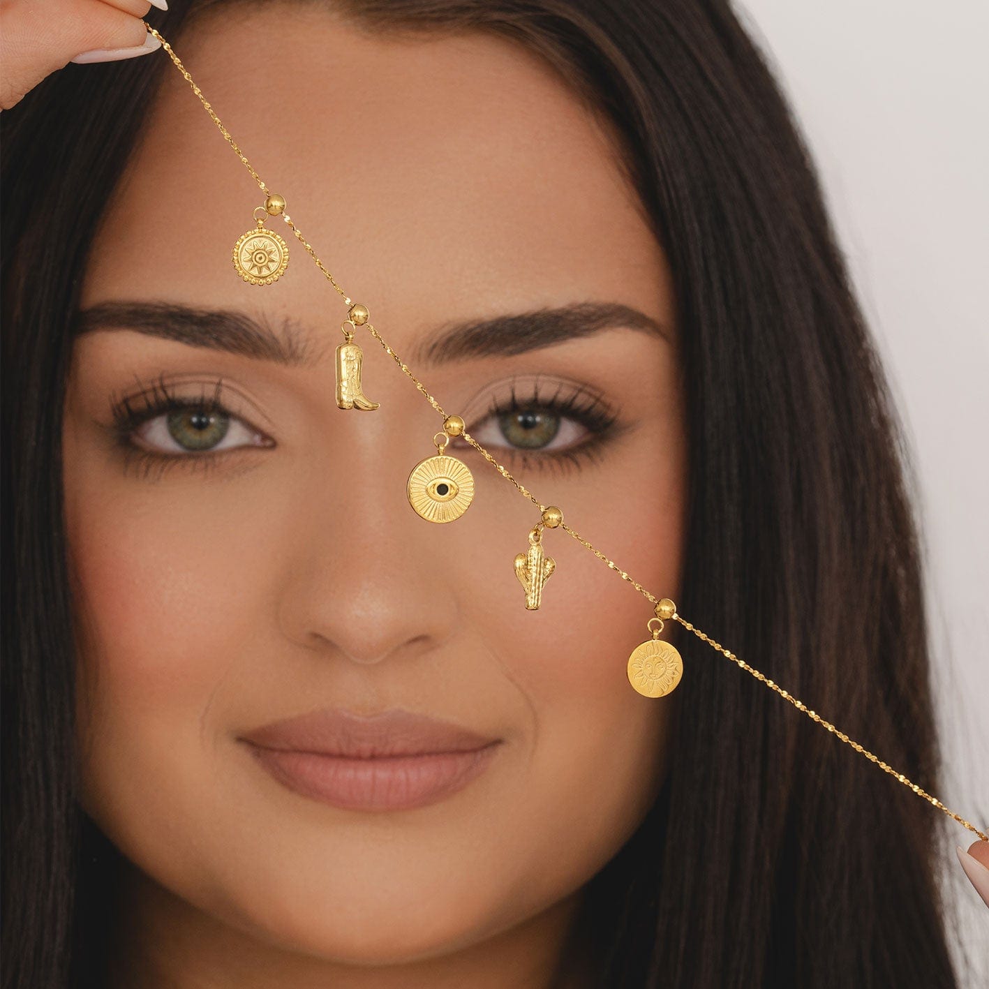 Bohomoon Stainless Steel Cowboy Boot Charm