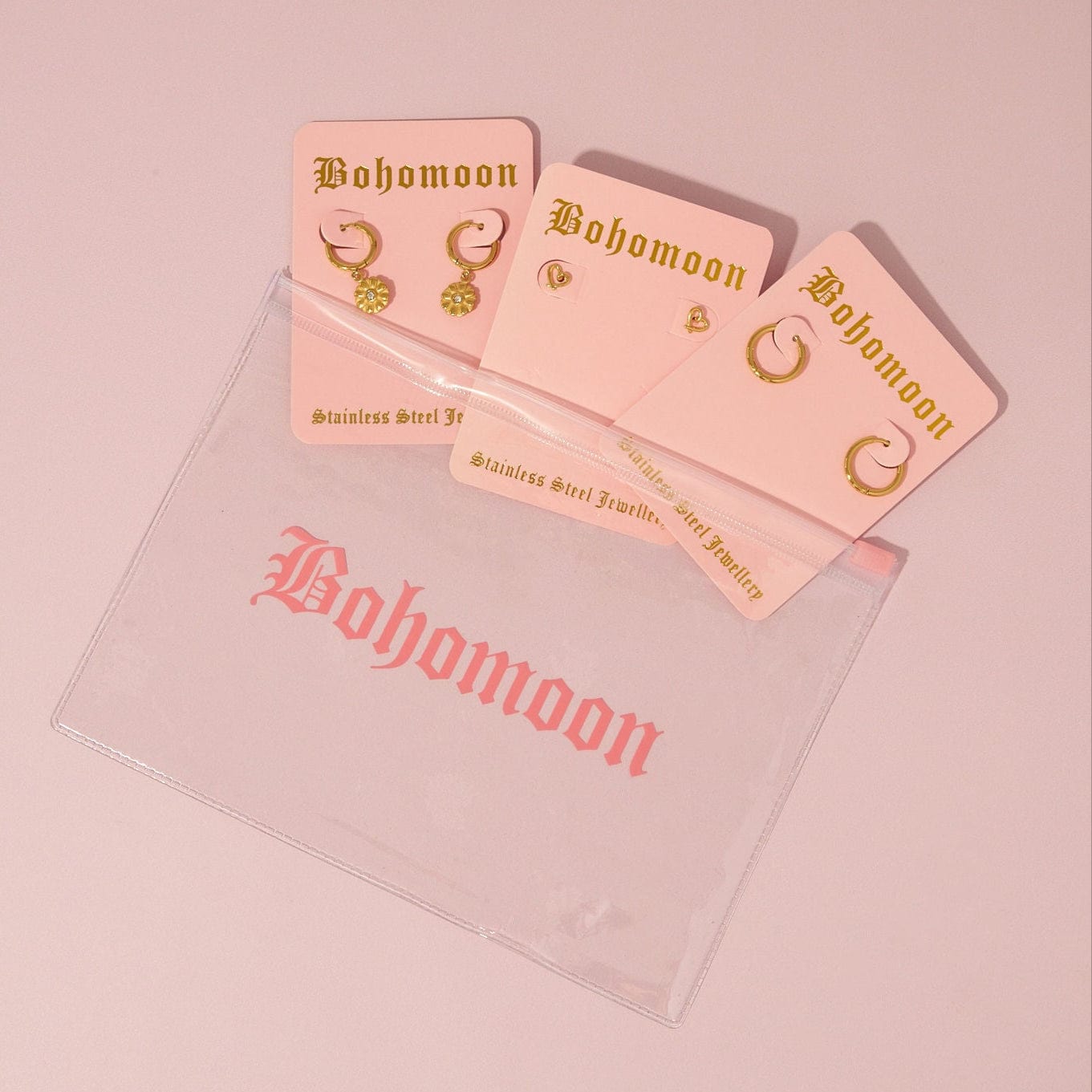 Bohomoon Stainless Steel Earring Goodie Bag