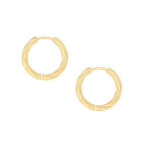 Bohomoon Stainless Steel Geneva Hoop Earrings