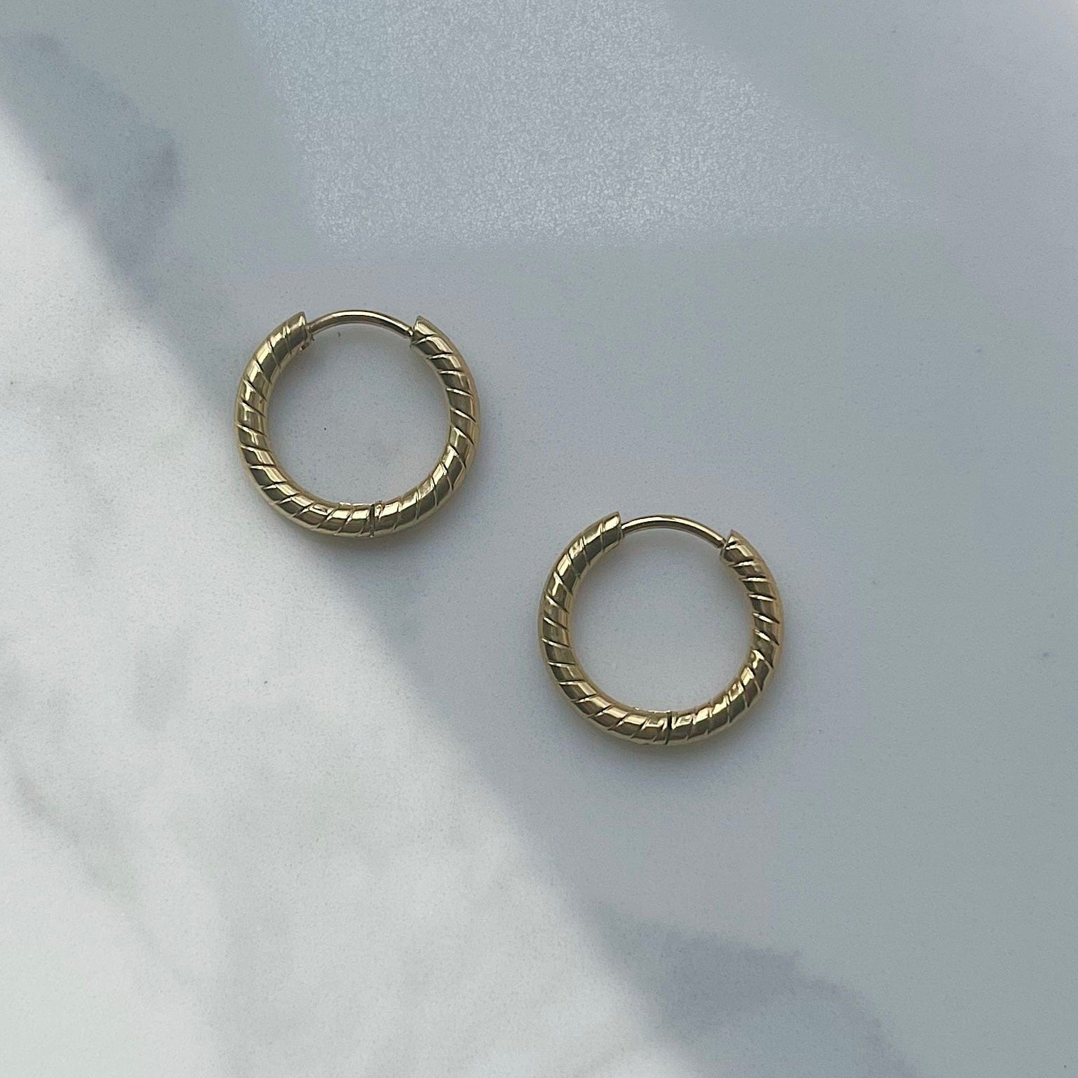 Bohomoon Stainless Steel Daze Hoop Earrings