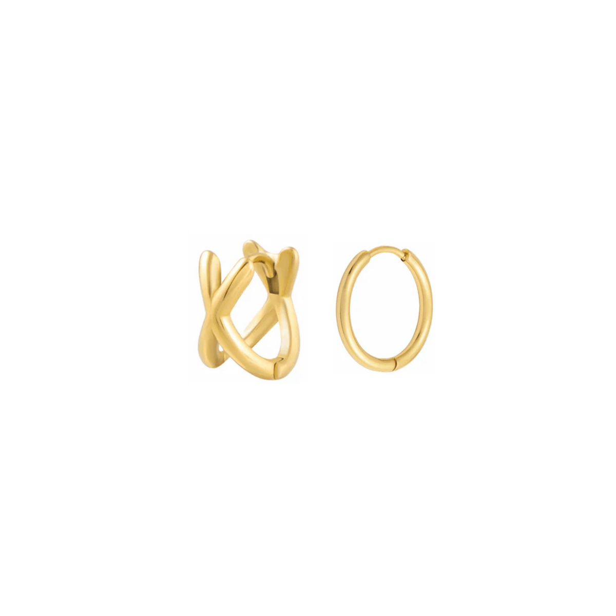 Bohomoon Stainless Steel Everyday Earring Set