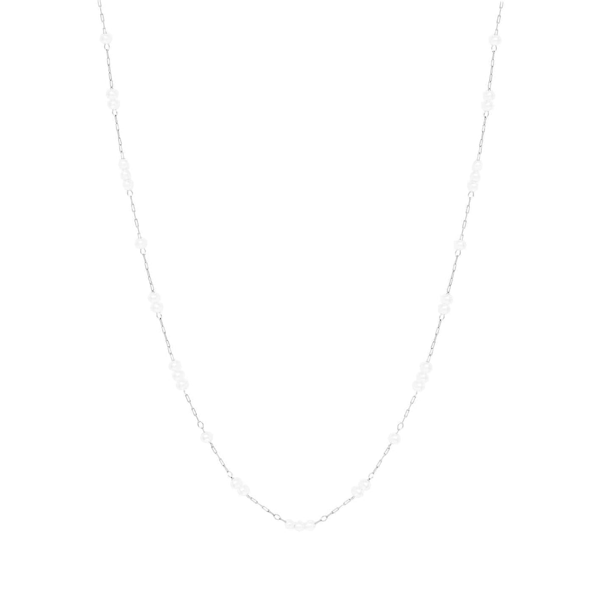Bohomoon Stainless Steel Forever Yours Pearl Necklace