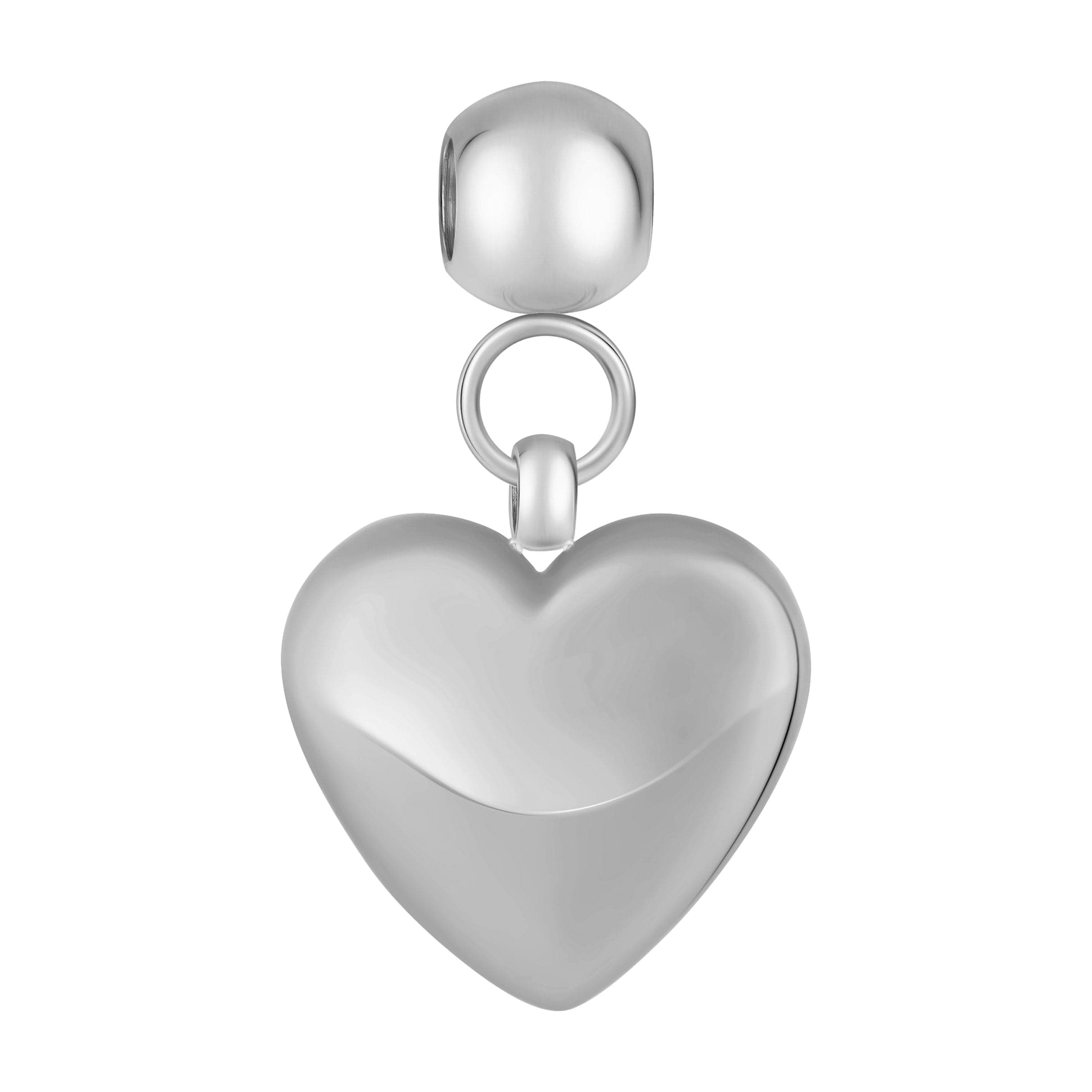 Bohomoon Stainless Steel Heart Charm