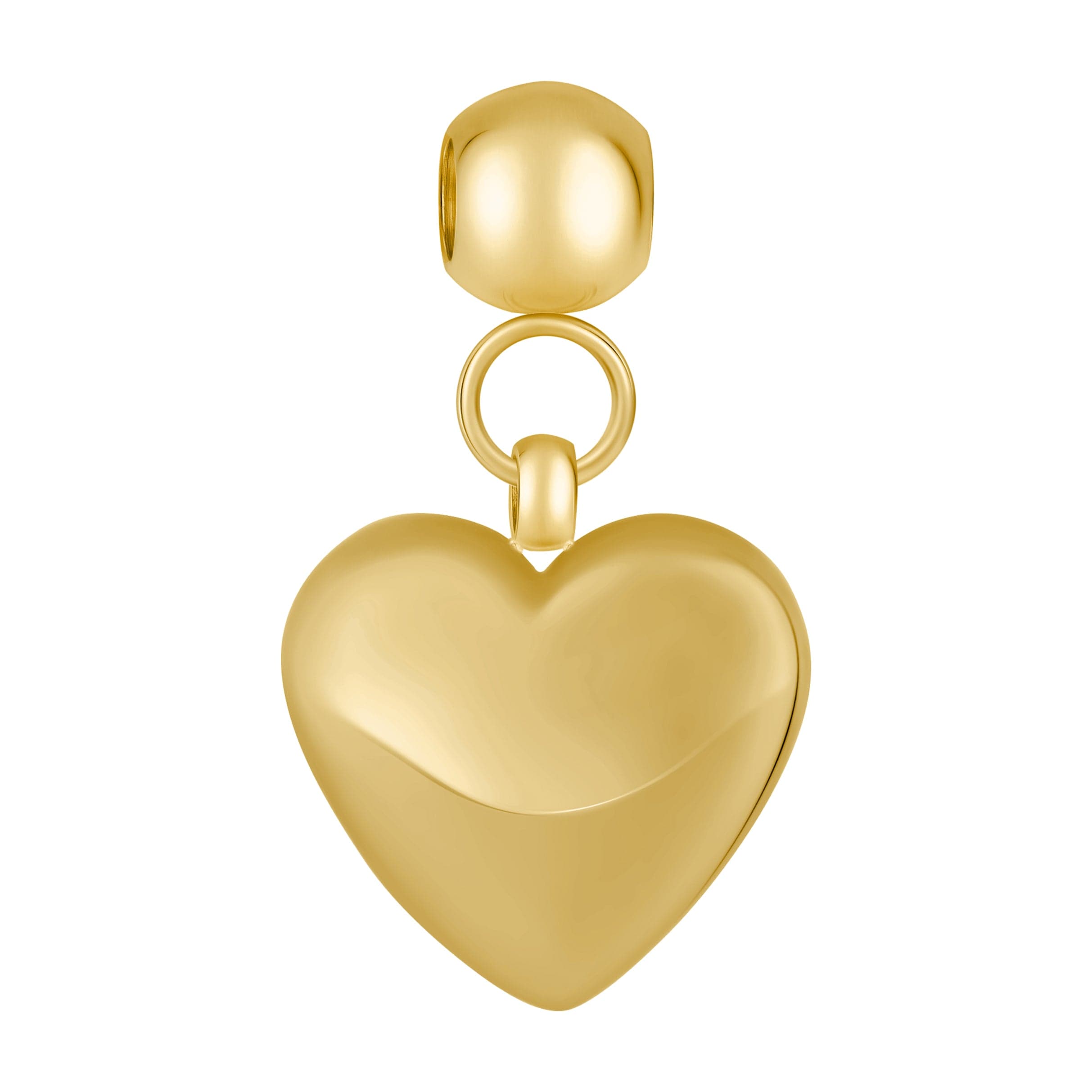 Bohomoon Stainless Steel Heart Charm