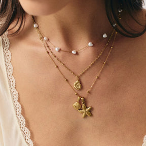 Bohomoon Stainless Steel Island Getaway Necklace