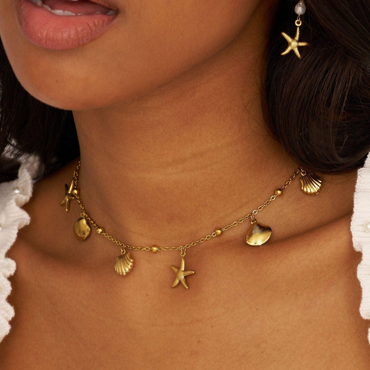 Bohomoon Stainless Steel Island Girl Choker