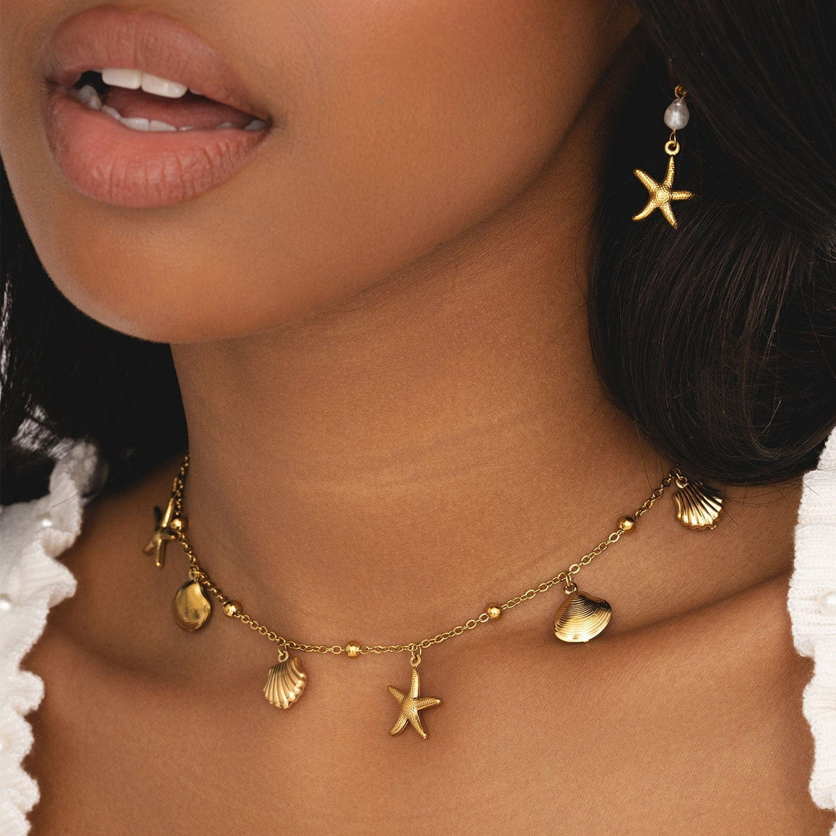 Bohomoon Stainless Steel Island Girl Choker