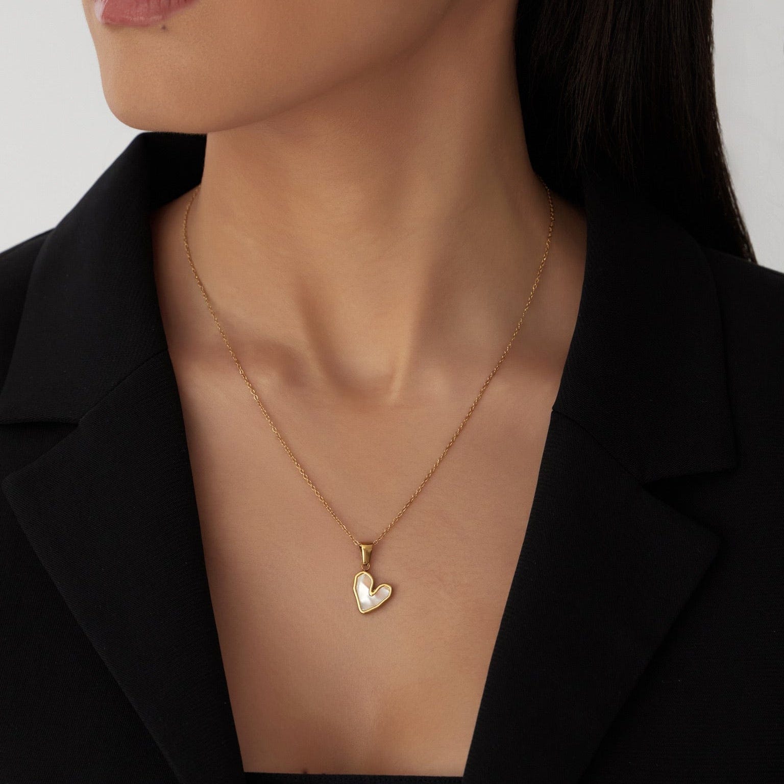 Bohomoon Stainless Steel Je T'aime Necklace