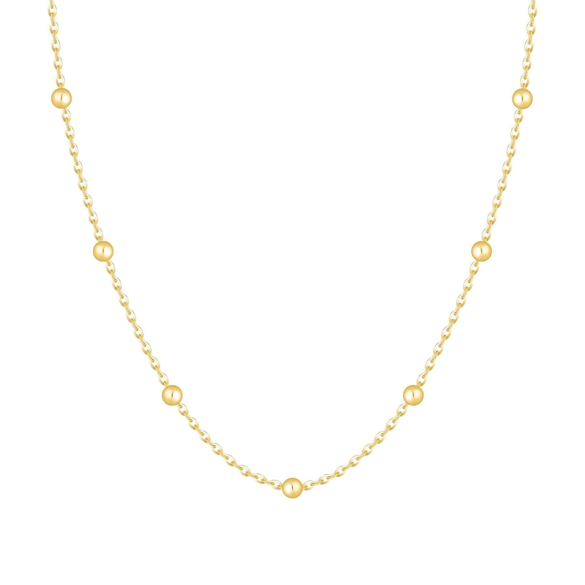 Bohomoon Stainless Steel Jenna Beaded Necklace