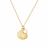 Bohomoon Stainless Steel Kaiya Pearl Necklace