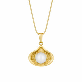 Bohomoon Stainless Steel Laguna Pearl Necklace