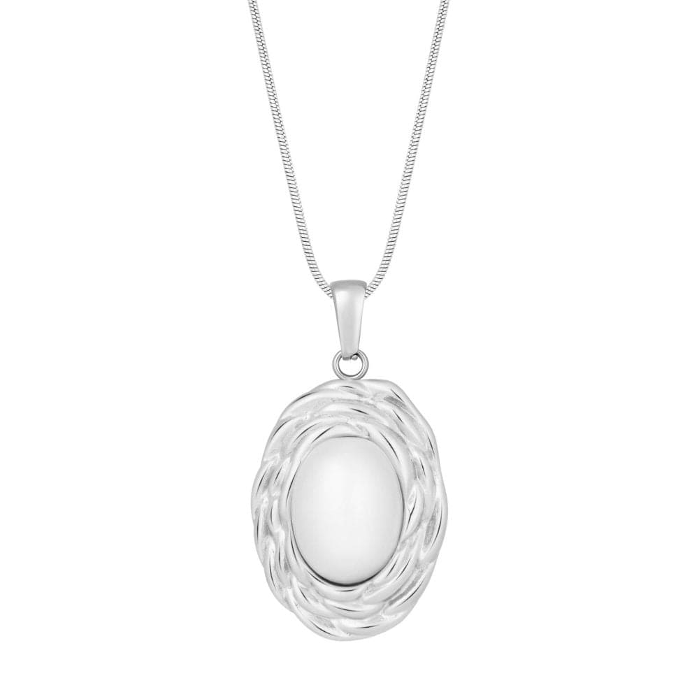 Bohomoon Stainless Steel Lettie Pearl Necklace
