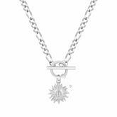 Bohomoon Stainless Steel Lux Pearl TBar Necklace