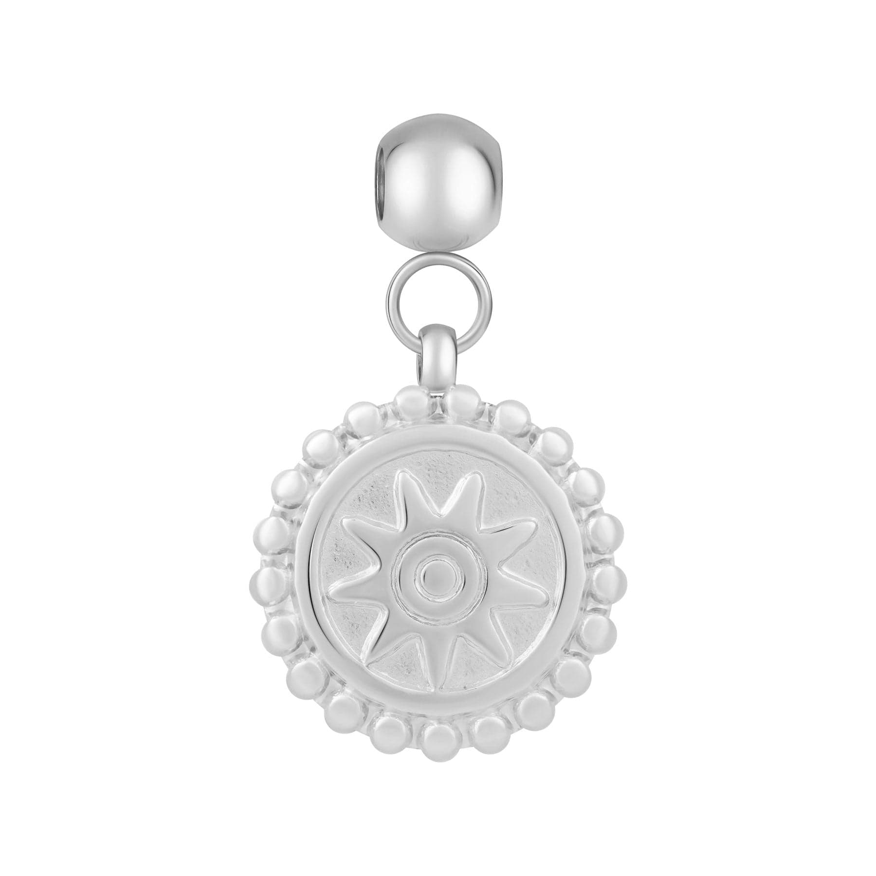 Bohomoon Stainless Steel Mandala Charm