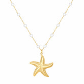 Bohomoon Stainless Steel Maribel Pearl Necklace