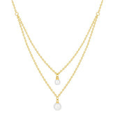 Bohomoon Stainless Steel Marisol Pearl Necklace