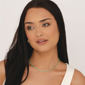 Bohomoon Stainless Steel Nazar Evil Eye Choker