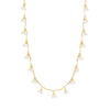 Bohomoon Stainless Steel Aurora Pearl Necklace